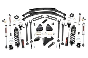 Ford F-350 Super Duty Suspension Lift Kit - Rough Country - 6 Inch Lift Kit | Diesel | 4 Link | RR Spring | C/O V2 - '05-'07 Ford F-350 Super Duty Suspension Lift Kit - Rough Country - 6 Inch Lift Kit | Diesel | 4 Link | RR Spring | C/O V2 - '05-'07